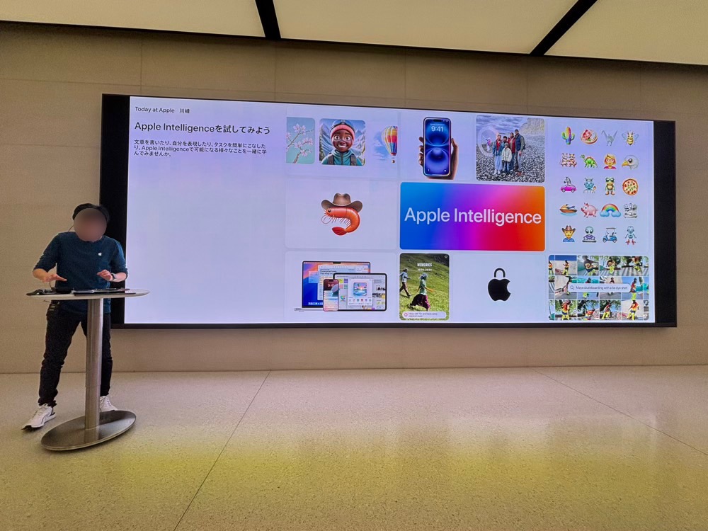 Today at Apple の様子