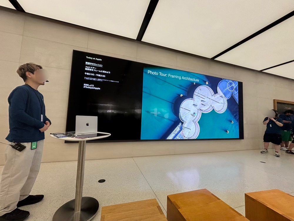 Today at Apple の様子